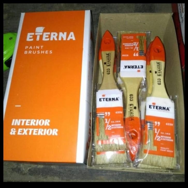 

KUAS CAT BAGUS ETERNA 633 / KUAS ETERNA 633 BAGUS