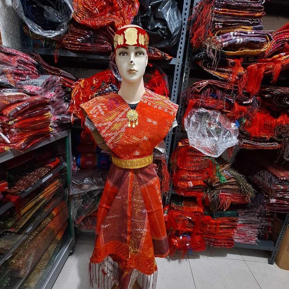 Ready Paket Baju Adat Batak Paket 5 Ulos Etnic Batak - Ulos Sadum