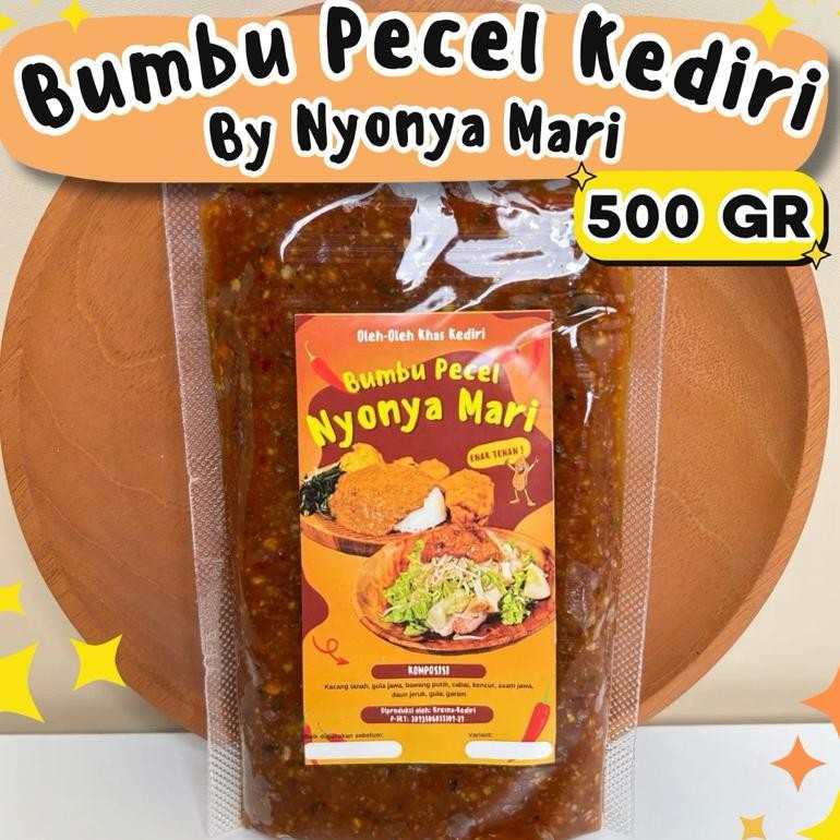 

SAMBEL PECEL KEDIRI NYONYA MARI 500 GR nUg