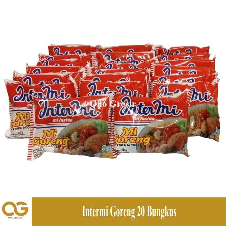 

[ISI 20 BUNGKUS] INTERMIE GORENG / INTERMIE GORENG PEDAS nUg