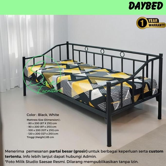 Daybed Ranjang Santai Besi Co