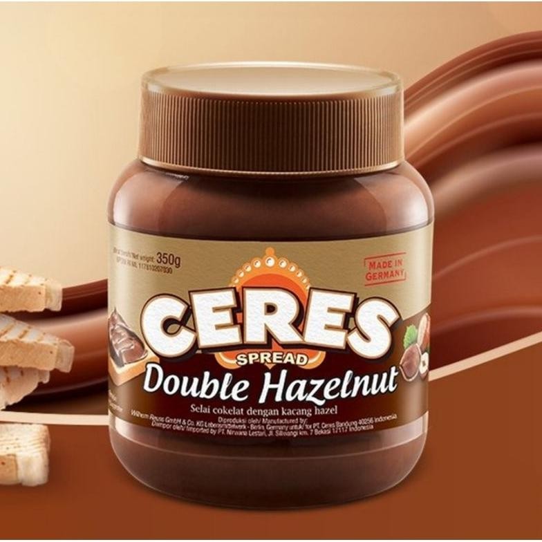 

CERES Spread Selai Choco Double Hazelnut 350 g AST nUg
