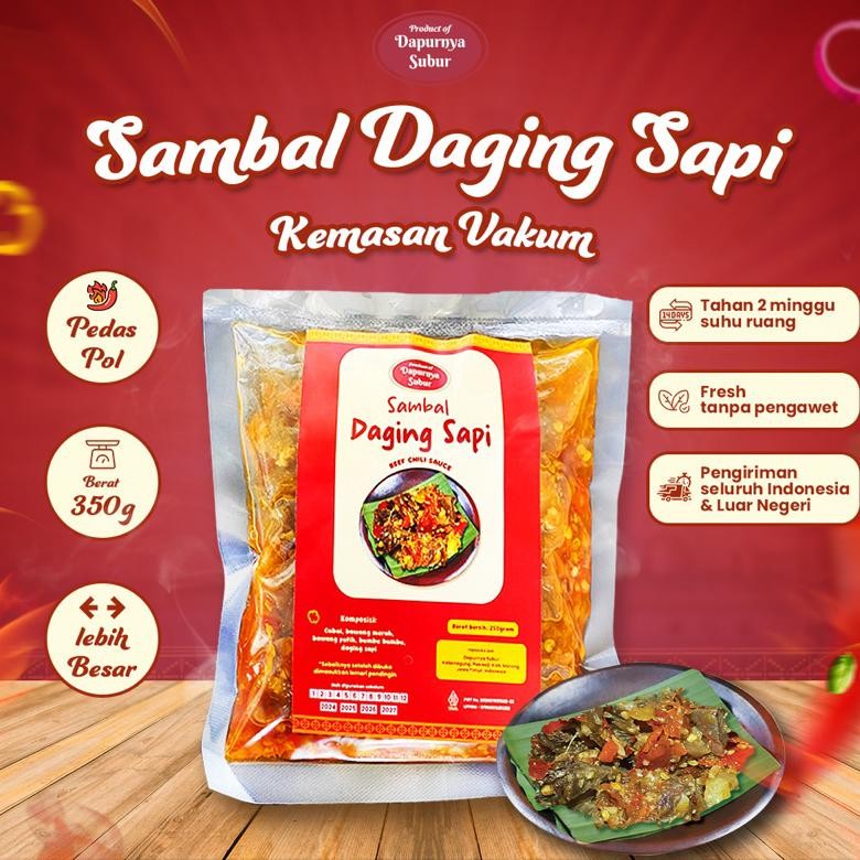 

Oseng Mercon Daging Iga 250Gr Dapurnya Subur nUg