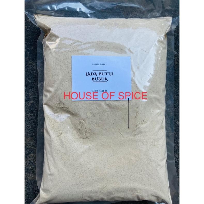 

Lada Putih Bubuk Bangka Original 1kg / Lada Putih Bubuk Original AST nUg