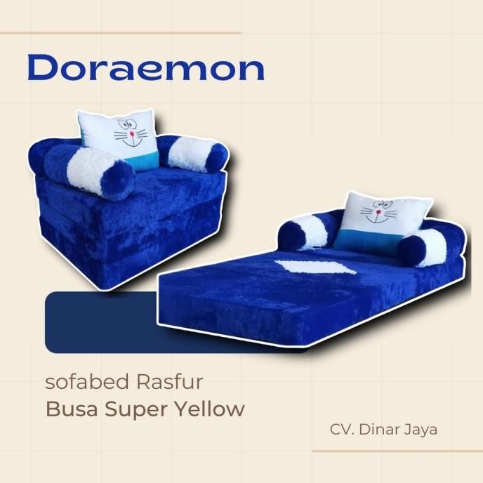 [Cod] Sofabed Kasur Lipat Sofa Bed Kursi Tamu Minimalis Cover Bulu Co