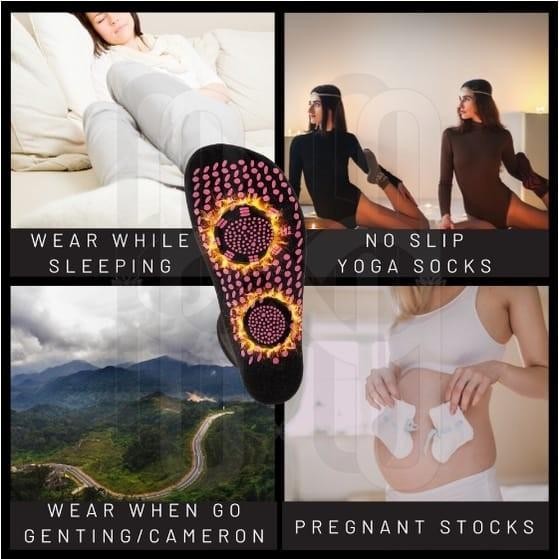 Tourmaline Lymphvity Kaos Kaki Terapi Kaos Kaki Magnet Terapi