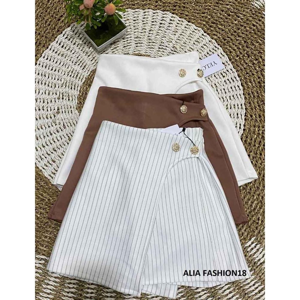 Rok Celana Pendek / Rocela Kancing / Rocela Fashion