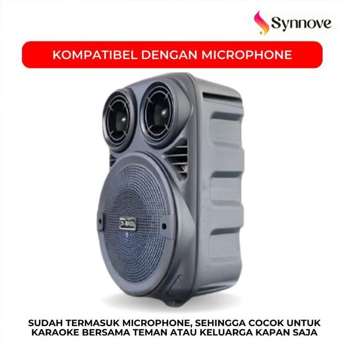 Speaker Bluetooth Full Bass Set Mic Speaker Bluetooth Karaoke Portable Karaoke Set Portable Speaker 