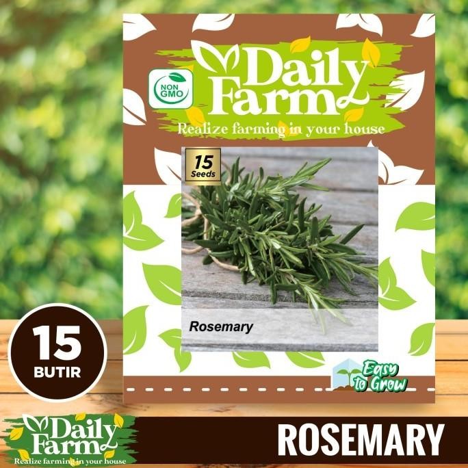 

Terlaris Daily Farm - Benih Bibit Rosemary - Bibit Herb Seed