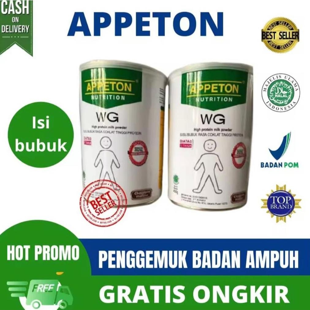 

APPETON WG Susu Penambah Berat Badan Bukan Kaleng 200Gr nUg