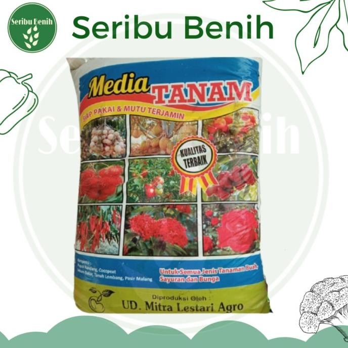 

Terlaris 1 Karung Media Tanam Tanah Subur Pupuk Kandang Pupuk Kompos (Instant