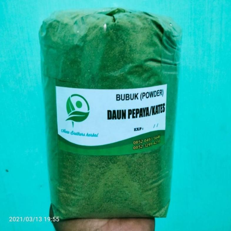 

Bubuk daun pepaya/kates 1 kg nUg