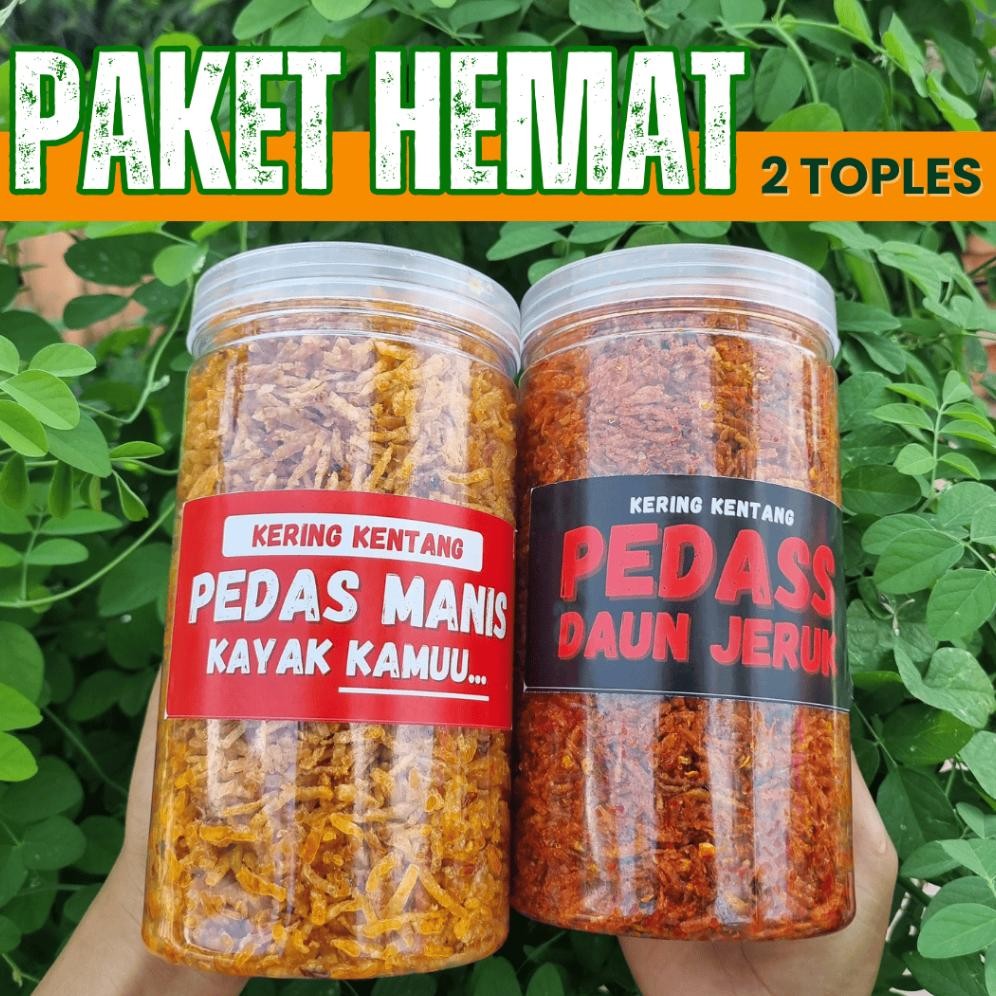 

Kering Kentang Mustofa Pedas Daun Jeruk Original Kemasan Jar Besar L AST nUg
