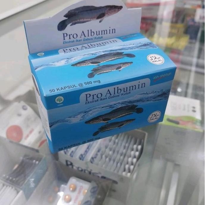 

Terlaris Vitamin Exstra Ikan Gabus Pro Albumin