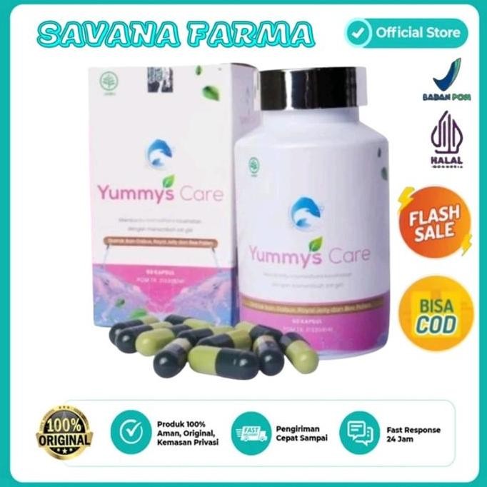 

Terlaris Yummys Care Suplemen Herbal Ekstrak Ikan Gabus Vitamin