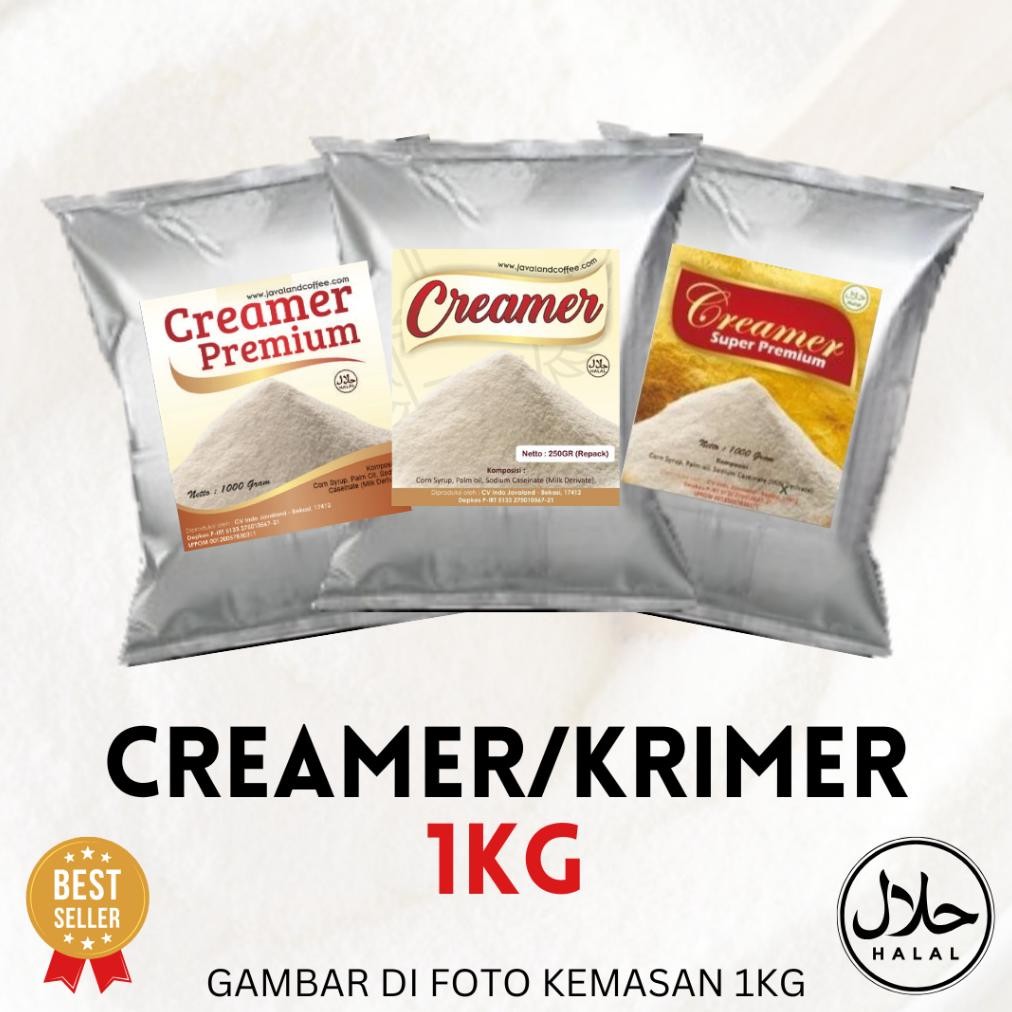 

Creamer Bubuk 1kg Krimer Bubuk Pengental Minuman Kekinian nUg