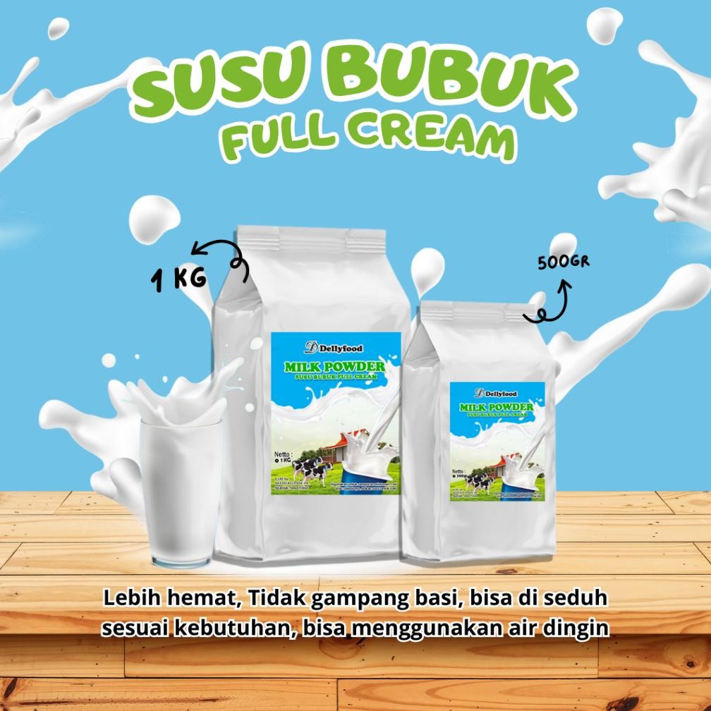 

Dellyfood Susu Bubuk Full Cream / Milk Powder Campuran Minuman nUg