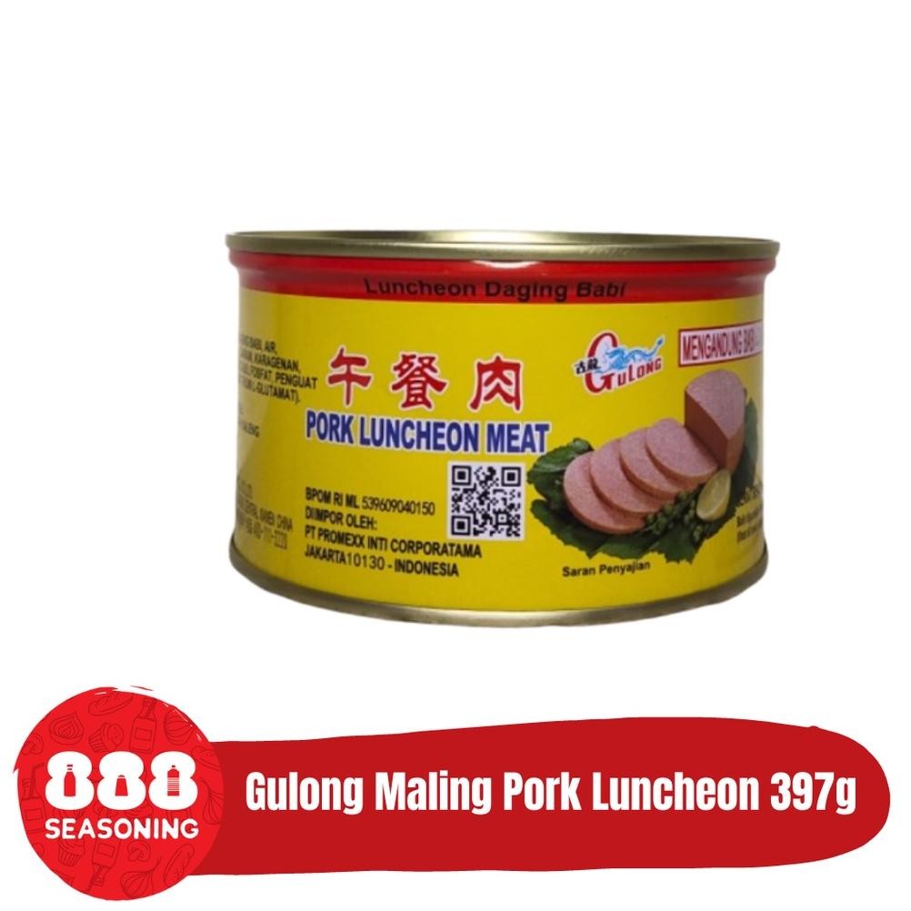 

GULONG MALING PORK LUNCHEON MEAT 397g nUg