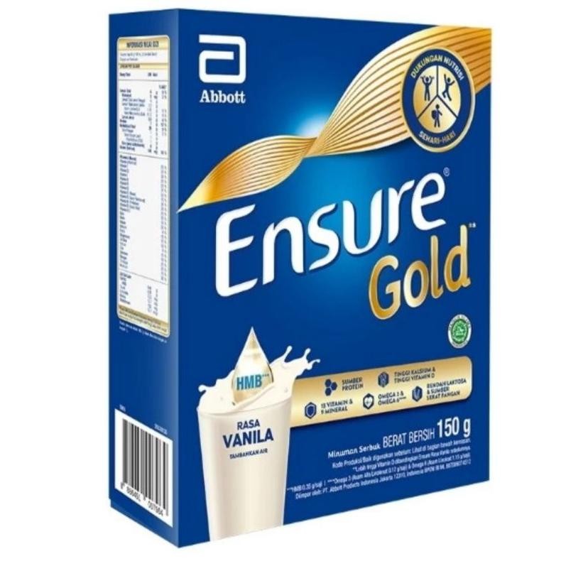 

Susu kesehatan ENSURE Abott Vanilla 150gr, susu rendah laktosa nUg