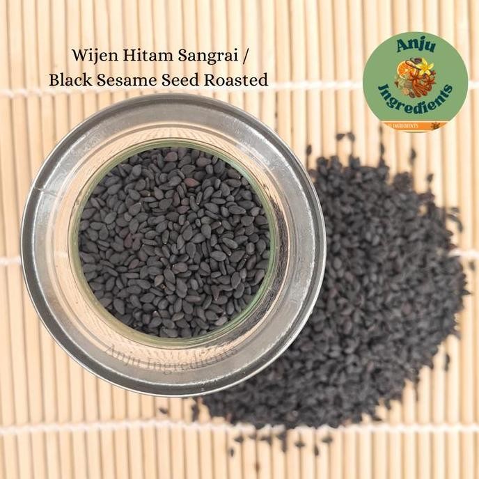 

Terlaris Wijen Hitam Sangrai 1Kg / Black Sesame Seed Roasted
