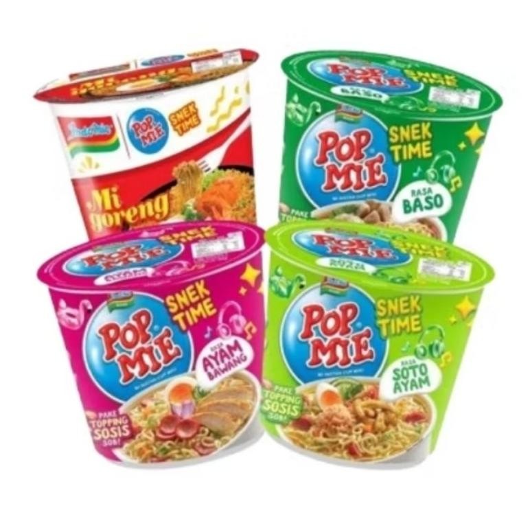 

Pop Mie Mini Goreng Rasa Indomie Goreng, Pop Mie Mini Ayam Bawang, Pop Mie Soto Mini, Pop mie Baso Mini ( 1 Karton ) nUg