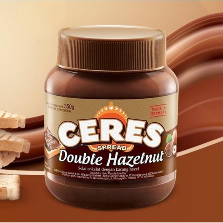 

CERES Spread Selai Choco Double Hazelnut 350 g AST nUg