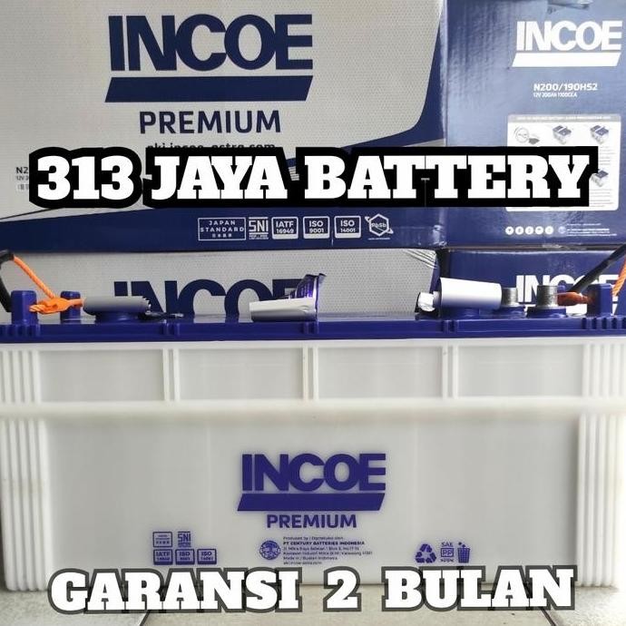 Aki Incoe N200 Alat Berat