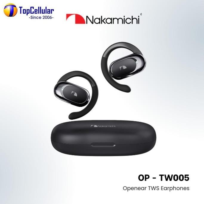 Handsfree Bluetooth Nakamichi Op-Tw005 True Wireless Earphone Tws New Stok
