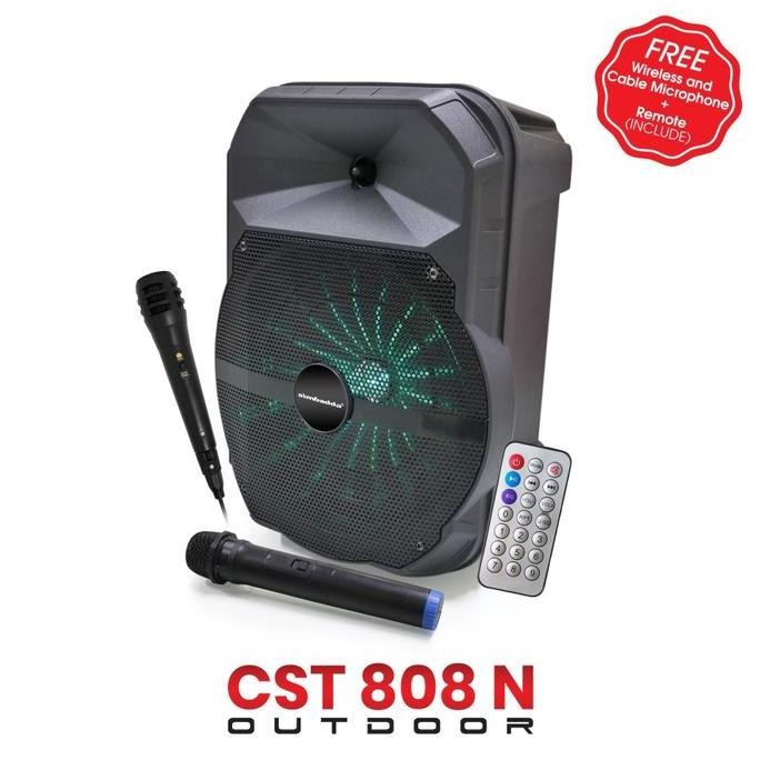Speaker Portable Simbadda Cst 808N Bluetooth New Stok