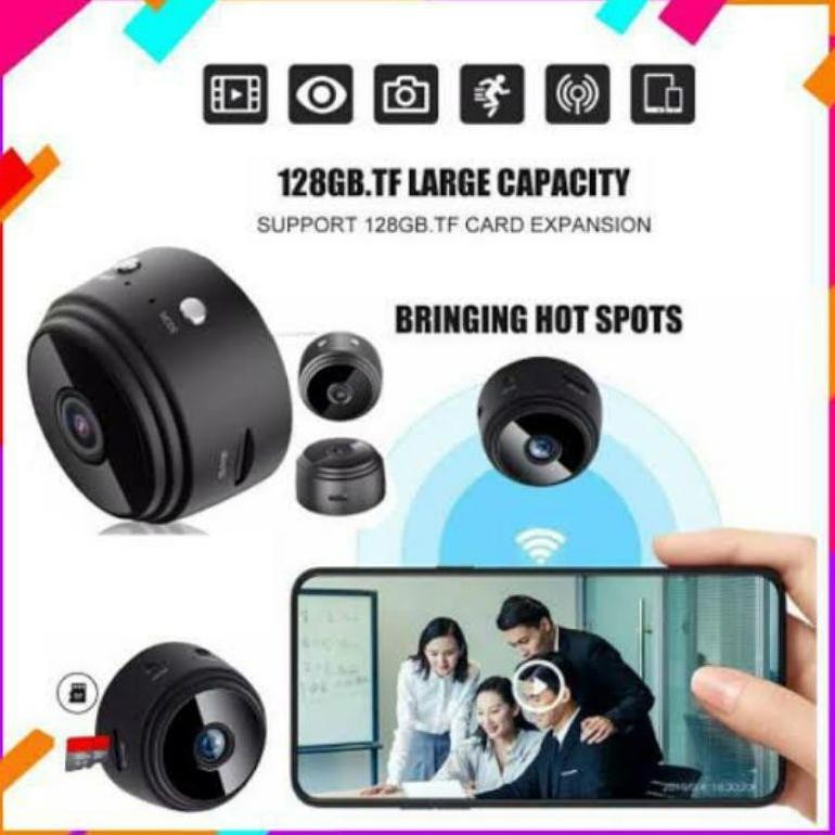 HJK Camera CCTV Mini Wifi A9  Spy Camera A9  Hidden Camera HD1080p