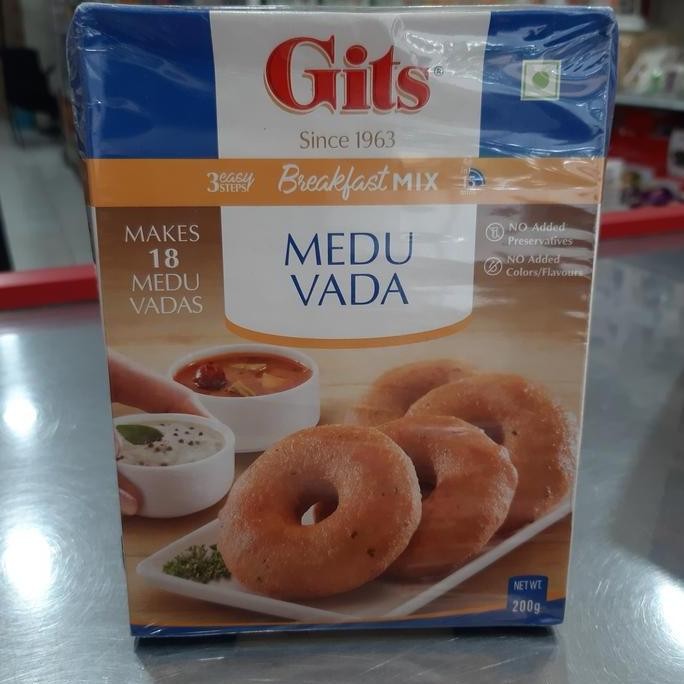 

cusss order] gits medu vada 200 gm made in india