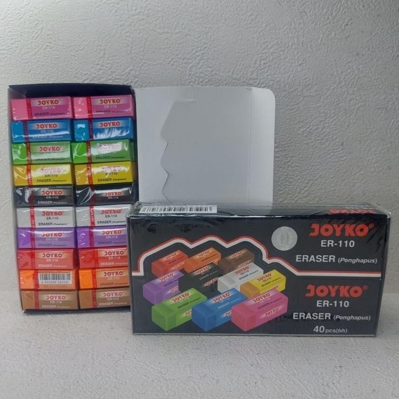 

RB Penghapus kecil warna warni JOYKO ER-110 / PER PAK