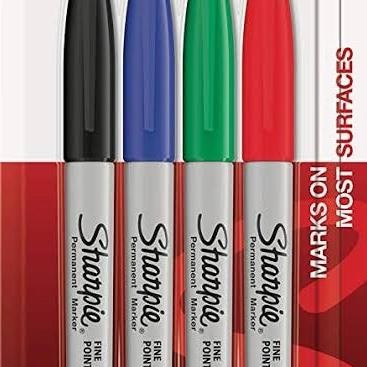 

RB Sharpie Set Isi 4 Basic Colour