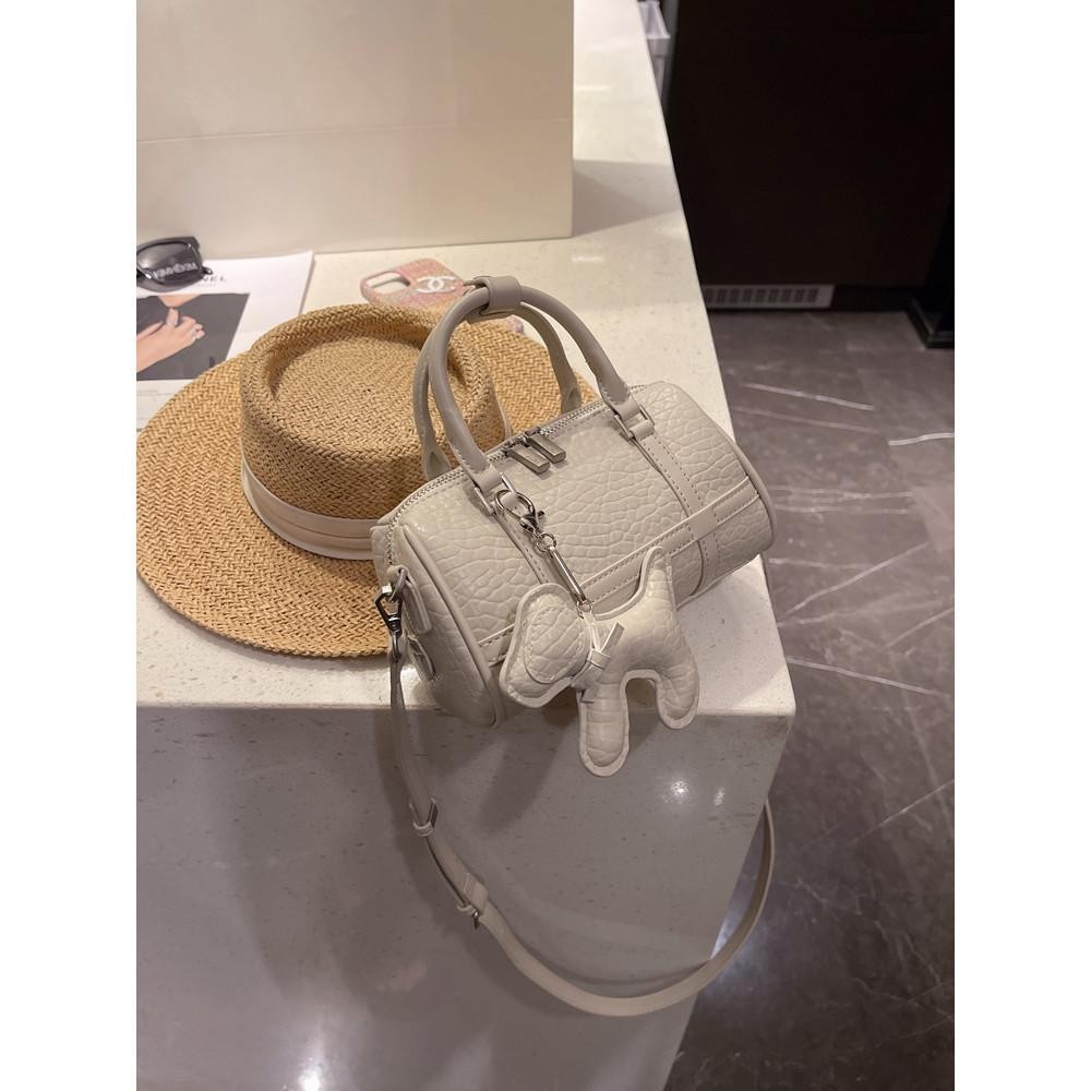 Tas Selempang Wanita Bentuk Tabung Bahan Kulit Byc-Tw017