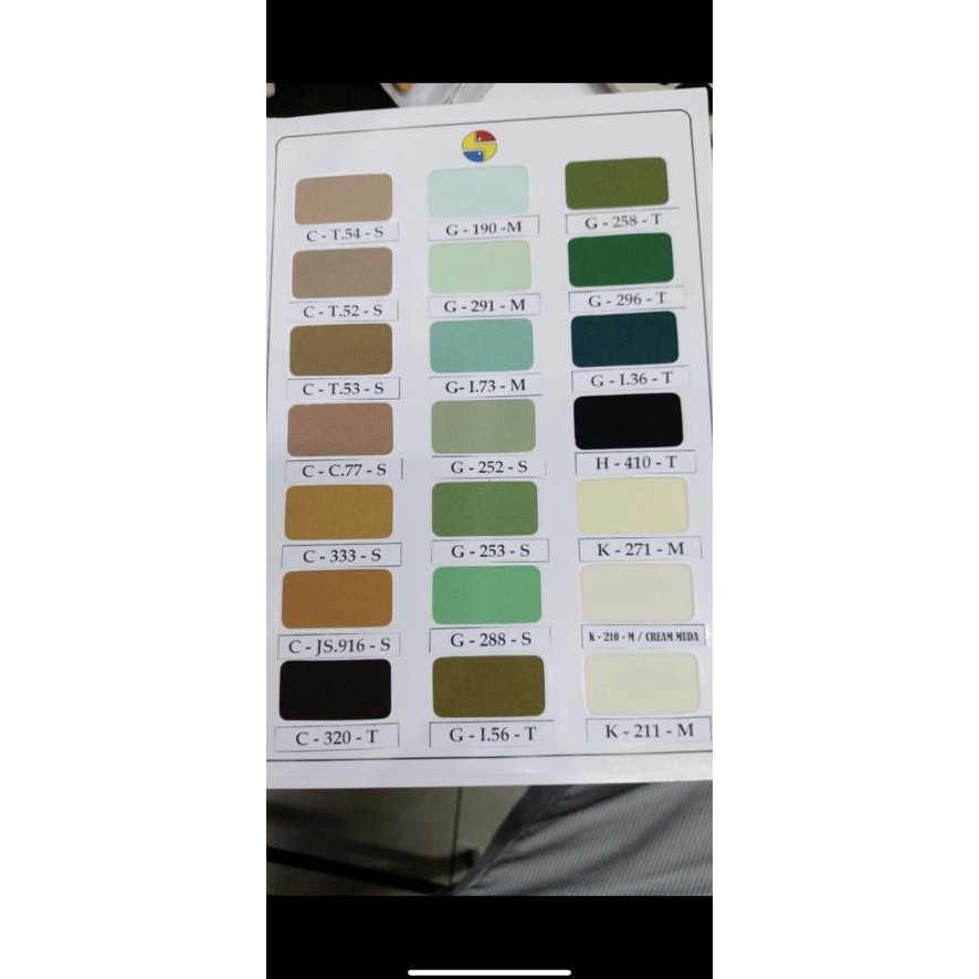 SY Kain Oxford SARIWARNA Per Roll