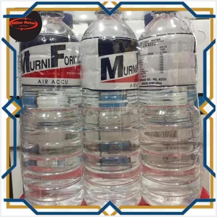 

[mil] air accu isi ulang kemasan botol murni formula 1 liter