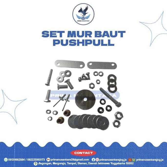 favorit] SET MUR BAUT PUSHPULL SPAREPART BLOWER KANDANG AYAM BROILER