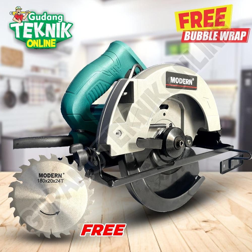 Modern M2650 / Circular Saw Modern M 2650 Mesin Potong Gergaji Kayu 7" Modern