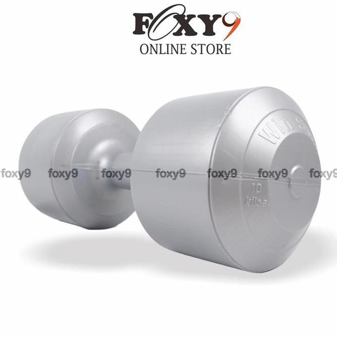 Barbel Dumbel Plastik 10 Kg Barbel 10Kg