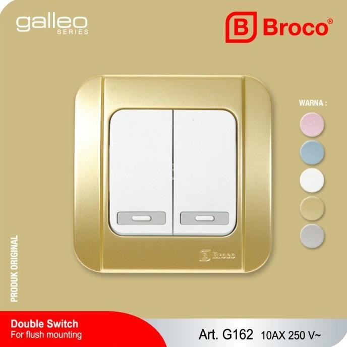 HJK SAKLAR DOUBLE IB BROCO GALLEO WARNA