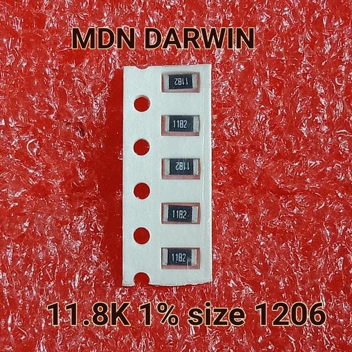 ] Resistor 11,8K 11K8 1% size 1206