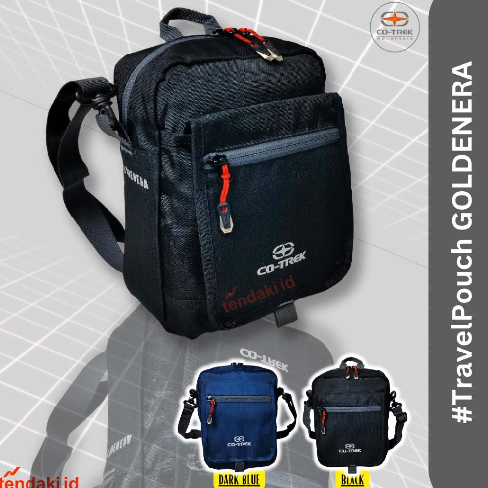 Tas Selempang Cotrek Goldenera / Travel Pouch Cotrek Adventure Goldenera / Tas Selempang Goldenera /