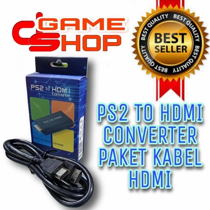 CONVERTER KABEL AV PS2 TO HDMI CONVERTER HDMI PS2 Berkualitas