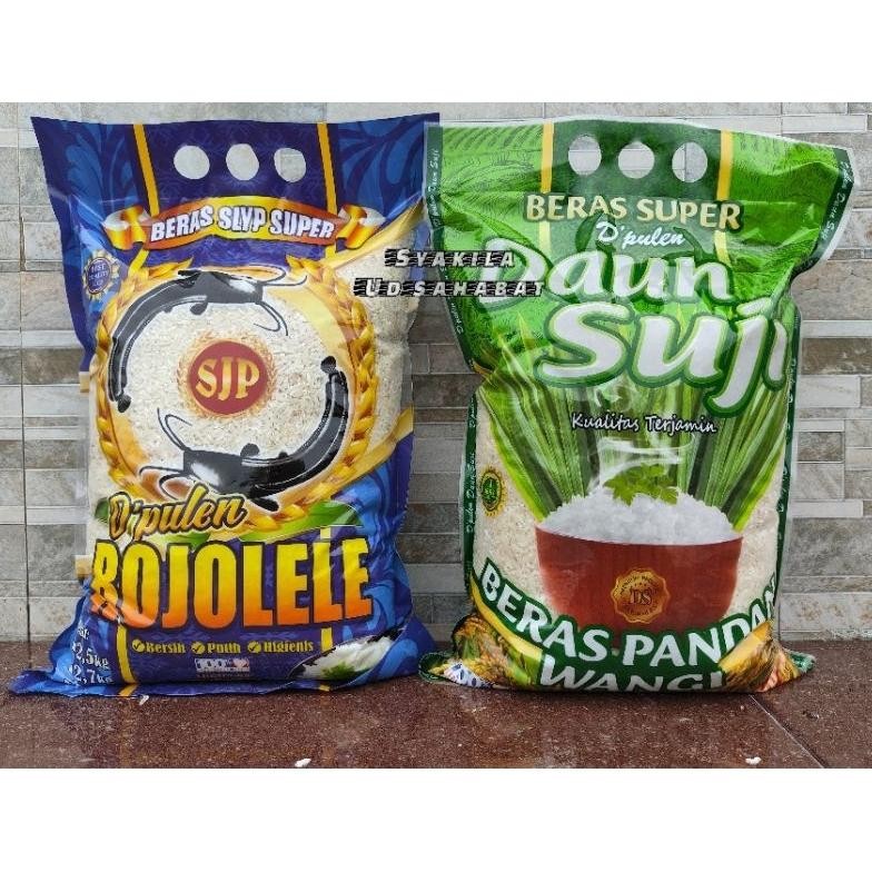 

Beras 3kg Cap Raja Lele & Pandan Wangi 3 Kg