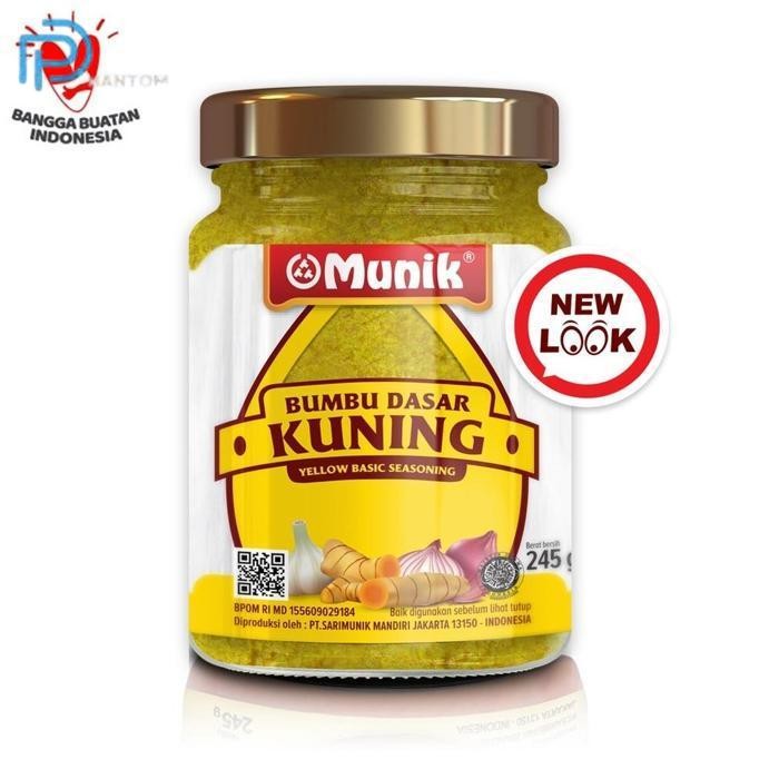 

BARU KTMSTORE BUMBU DASAR KUNING BUMBU MASAK BUMBU MUNIK BUMBU INSTANT 245 GR