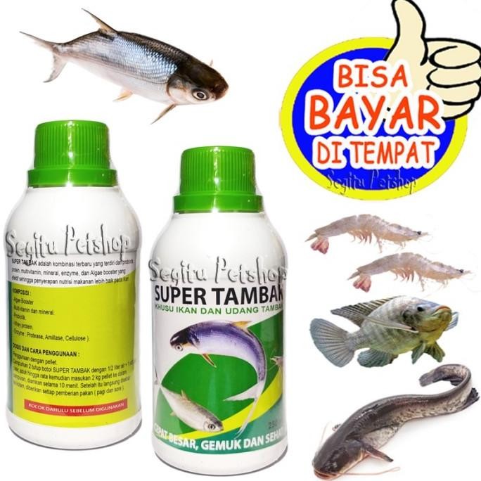 

Terlaris Vitamin Ikan Bandeng Udang Cepat Gemuk Nila Gurami Patin Lele