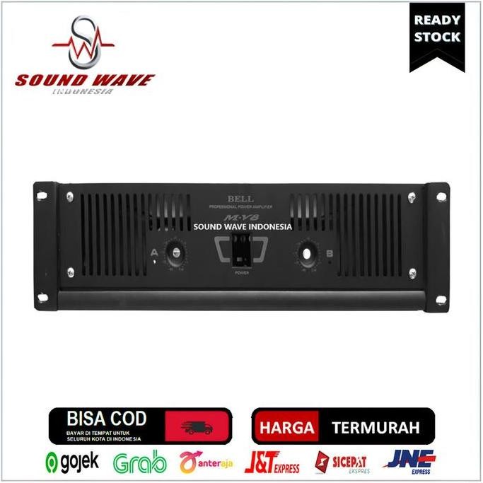 Box Power Amplifier Bell Mv8 New Stok