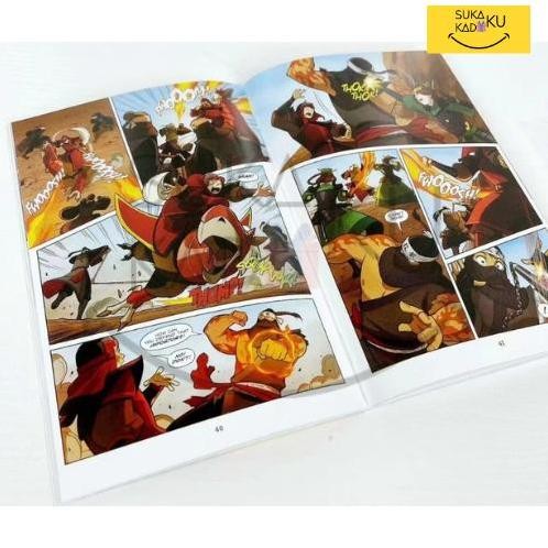 DLC - AVATAR THE LAST AIRBENDER BOOK SET COLLECTION BUKU KOMIK CERITA ANAK