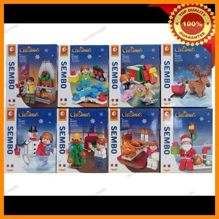 

[MBF] BALOK SUSUN MODEL CHRISTMAS MAINAN BRICK NATAL SEMBO BLOCK 601092