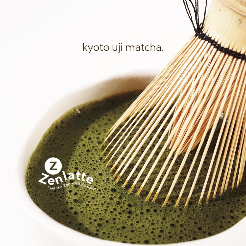 

Zenlatte Pure Kyoto Uji Matcha - Bag 250Gr & 500Gr Ceremonial Grade | Pure Matcha | Bubuk Uji Matcha